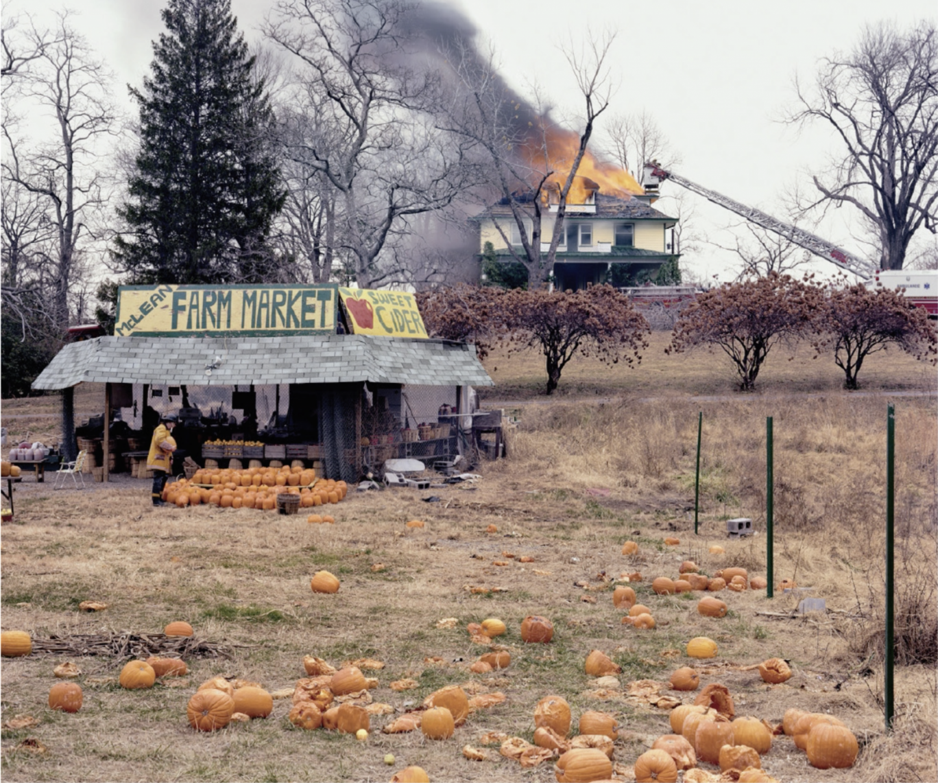 Joel Sternfeld, “McLean, Virginia, December 1978”, Foto: Joel Sternfeld, American Prospects, 1987.