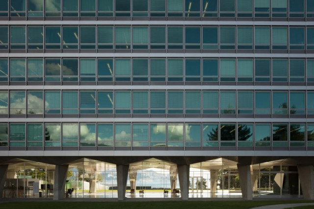 Siège de Nestlé, Vevey (1956-1960). ©Cité de l'architecture & du patrimoine - Photo: Christian Richters