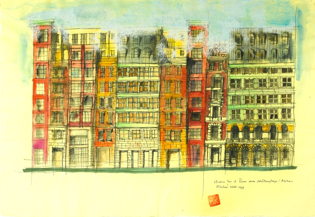Aldo Rossi, Insulae, Quelle: Eredi Aldo Rossi, Courtesy Fondazione Aldo Rossi