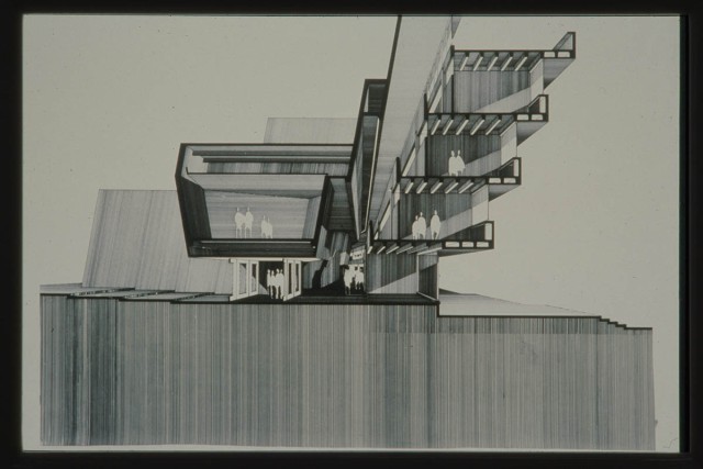 Drawing by John Andrews Architects, Foto: PANDA Associates