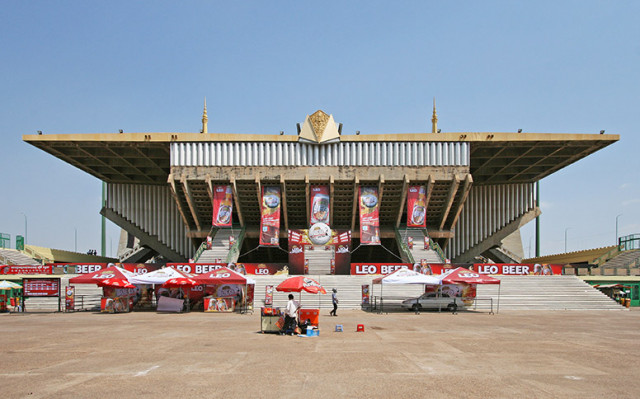 National Sports Complex, Olympic Stadium, Phnom Penh, Cambodia © Moritz Henning