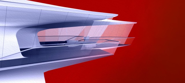Test / Digital Drawing House in Barvikha Forest © Antonio de Campos