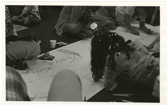Women’s environmental fantasy drawings workshop, Quelle: The National Museum, Foto: Smith College Special Collections