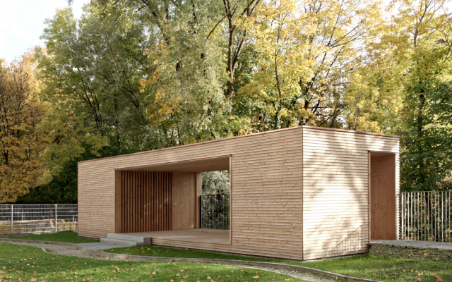 Preisträger: Pavillon für Kinder von su und z Architekten, München, Foto: su und z Architekten