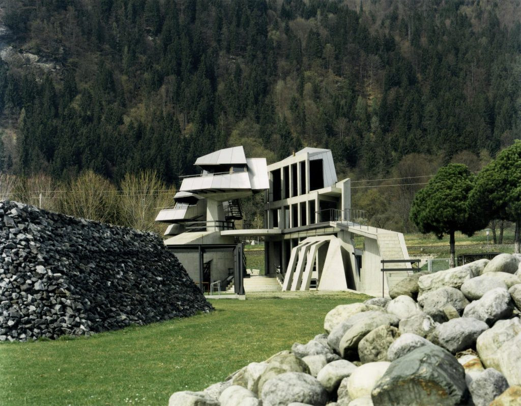Günther Domenig, Steinhaus, Steindorf, Kärnten, 1986–2008 © Architekturzentrum Wien, Sammlung, Foto: Margherita Spiluttini