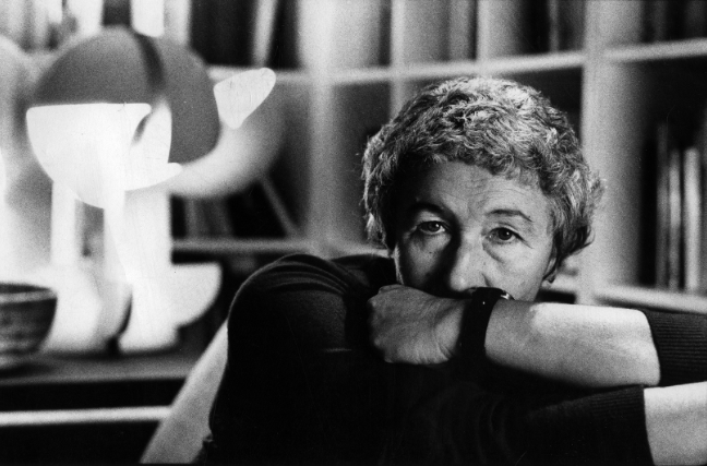 Gae Aulenti, 1989; Mit freundlicher Genehmigung von Archivio Gae Aulenti, Foto: © Hans Visser