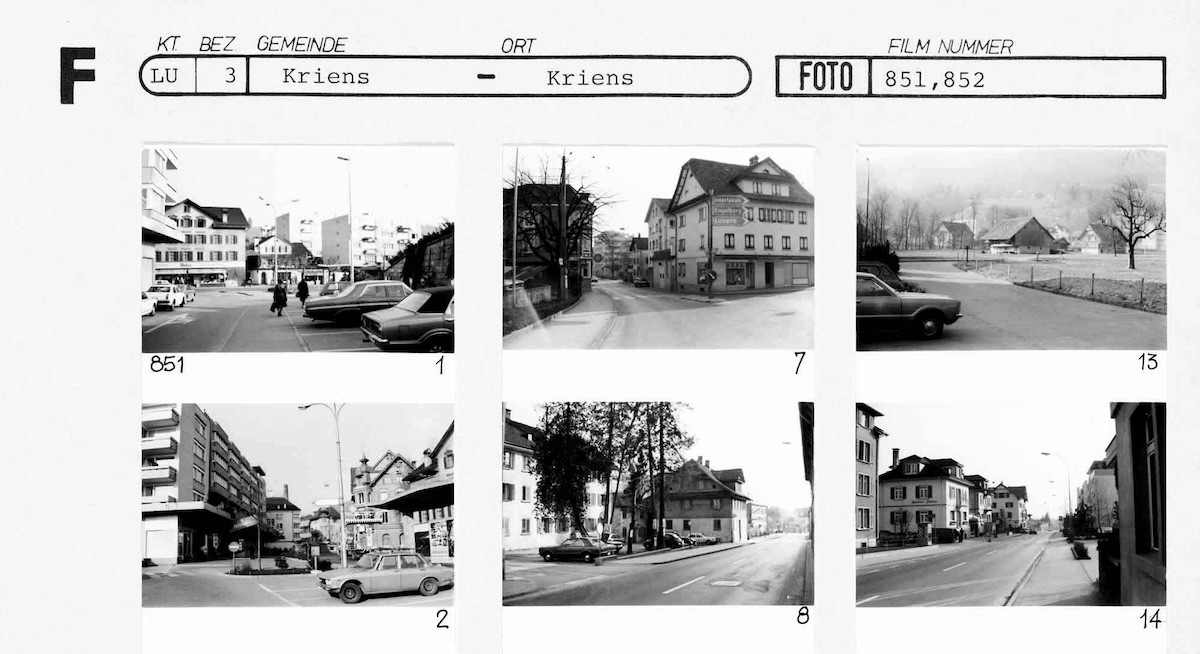 @ Schweizerische Nationalbibliothek, Eidgenössisches Archiv für Denkmalpflege: Inventar der schützenswerten Ortsbilder der Schweiz / © Bundesamt für Kultur, Bern