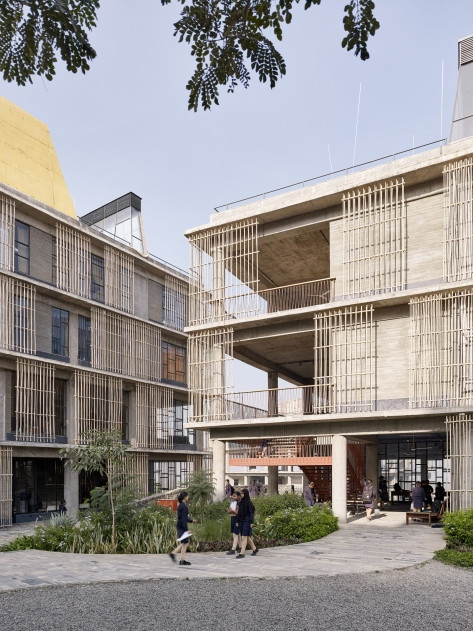 Avasara Academy / Case Design, Maharashtra, India © Ariel Huber