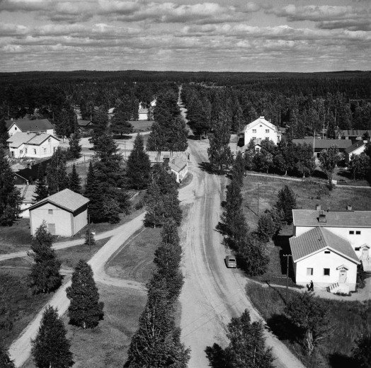 Multia village in Central Finland in 1950´s © Photo: Museum of Central Finland, Antti Pänkäläinen