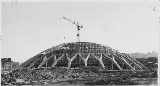 Kleiner Sportpalast Rom © Luigi Nervi. Foto: Courtesy Pier Luigi Nervi Project Association, Brussels.