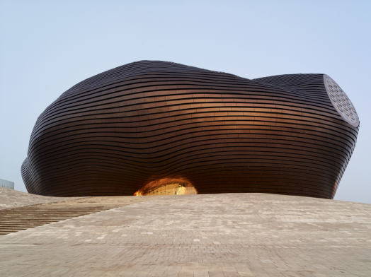 Ordos Museum in Ordos by MAD Architects © Aedes am Pfefferberg