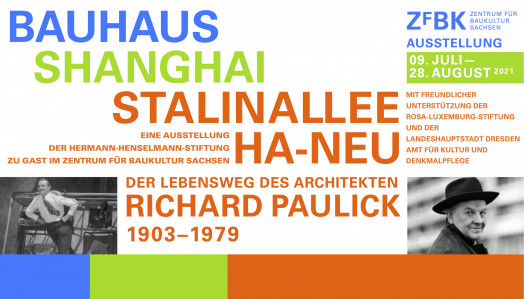 Ausstellungsflyer, Quelle: Hermann-Henselmann-Stiftung