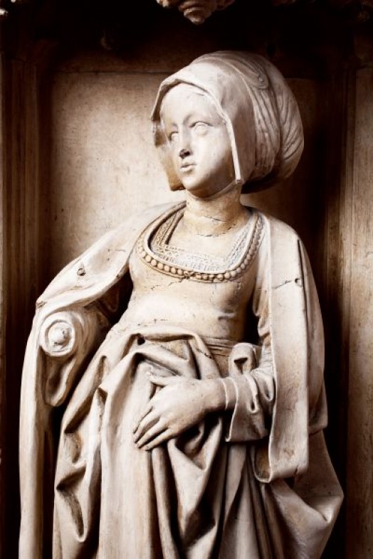 Moulage d'une Sibylle du tombeau de Philibert le Beau © CAPA/MMF/David Bordes